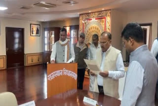 MLA  DC Bairwa  took oath