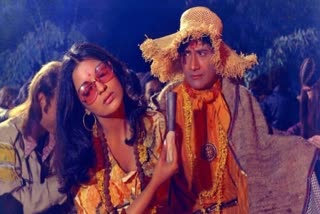 DEV ANAND AND ZEENAT AMAN