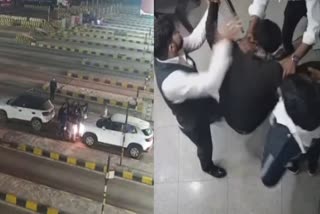 CONSTABLE BEATS TOLL WORKER