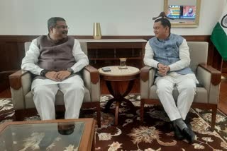 Anil Baluni met Dharmendra Pradhan