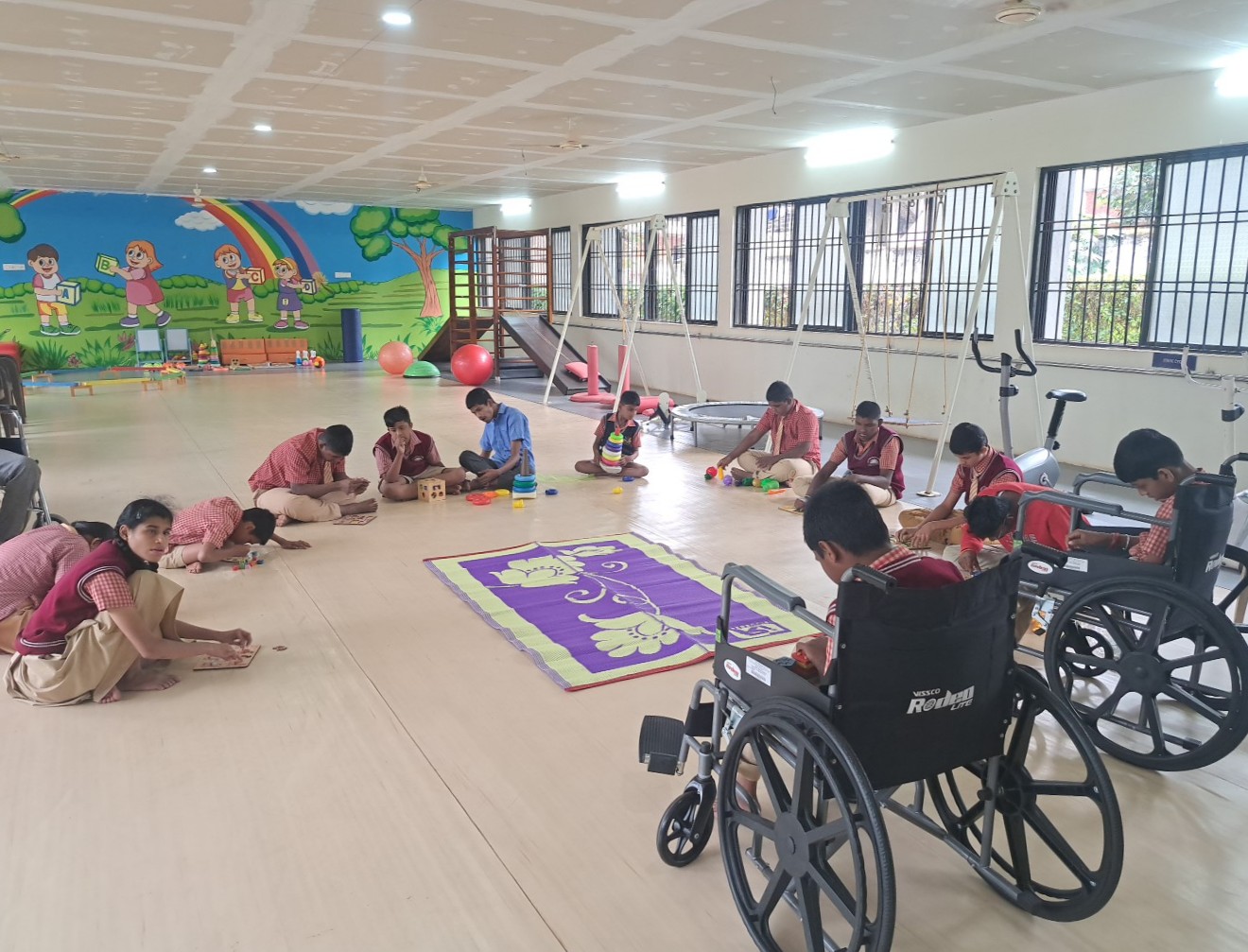 ಬೆಳಗಾವಿಯಲ್ಲಿ ವಿಶೇಷಚೇತನ ಮಕ್ಕಳ ಉದ್ಯಾನ Disabilities garden