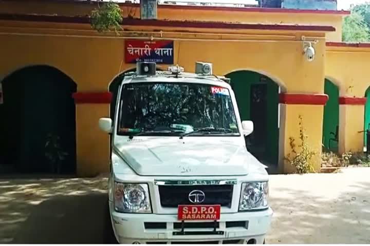 a young man killed his uncle in the dispute of property in rohtas