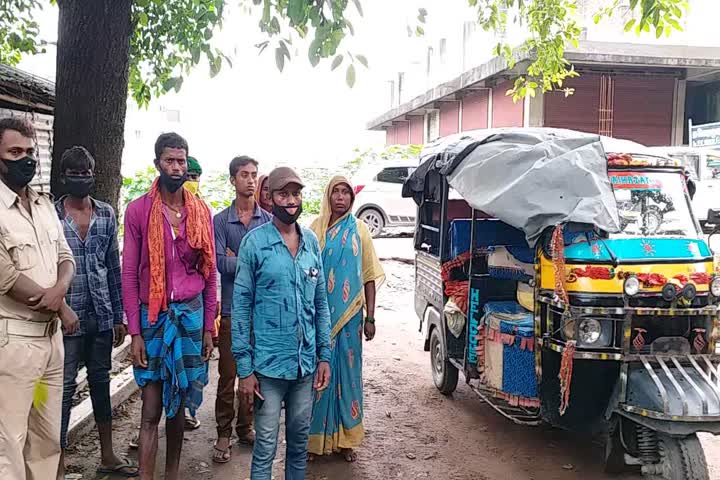 The body of a girl recovered from the jute farm in purnea