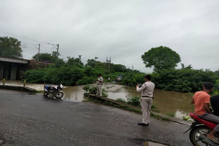 Heavy rains in hoshangabad