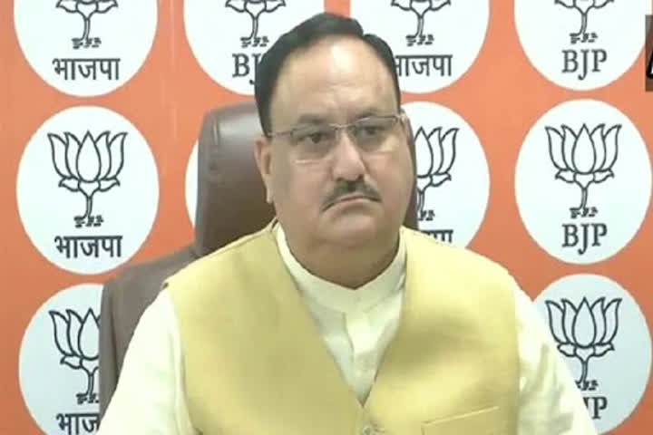 BJP national president JP Nadda