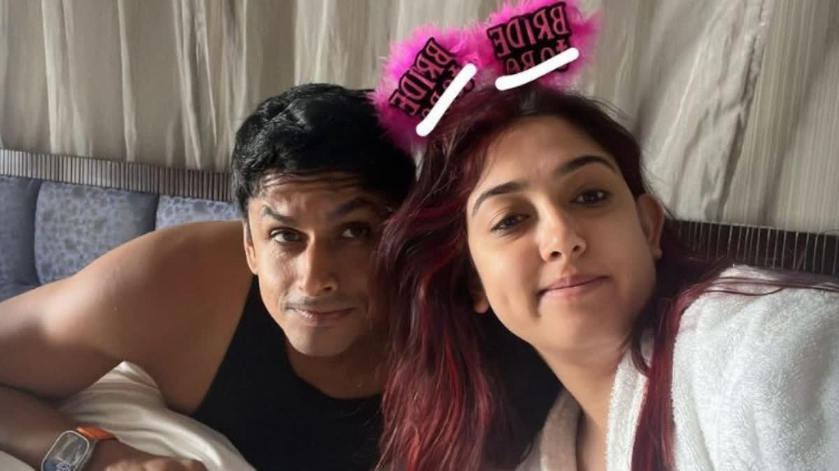 Ira Khan dons 'bride to be' headband post marriage with Nupur Shikhare