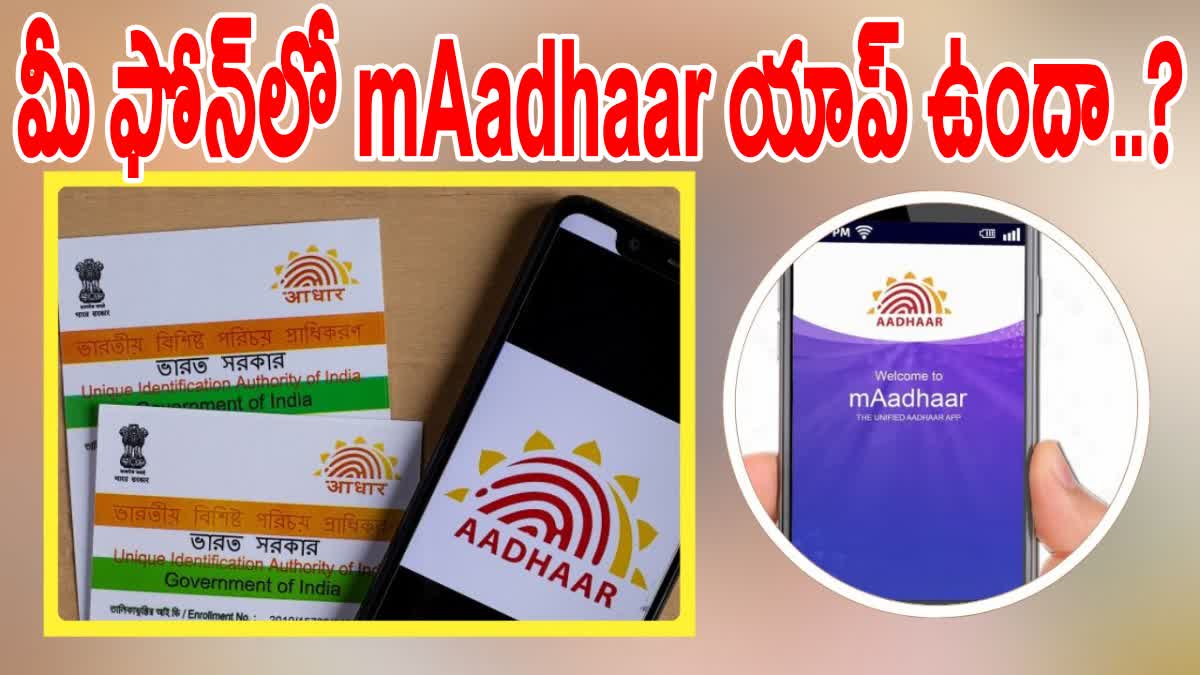 mAadhaar App Benefits