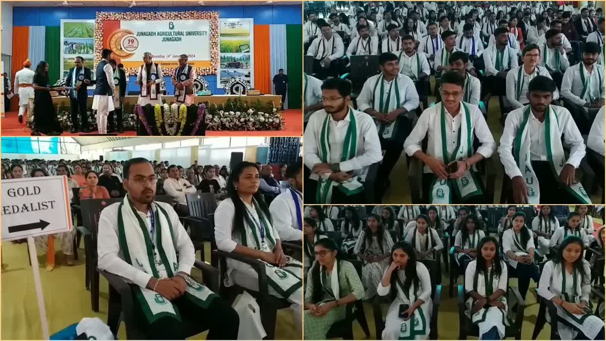 Convocation : જૂનાગઢ એગ્રીકલ્ચર યુનિવર્સિટી 19મો પદવીદાન સમારોહ, પ્રાકૃતિક ખેતી પર વિશેષ ભાર