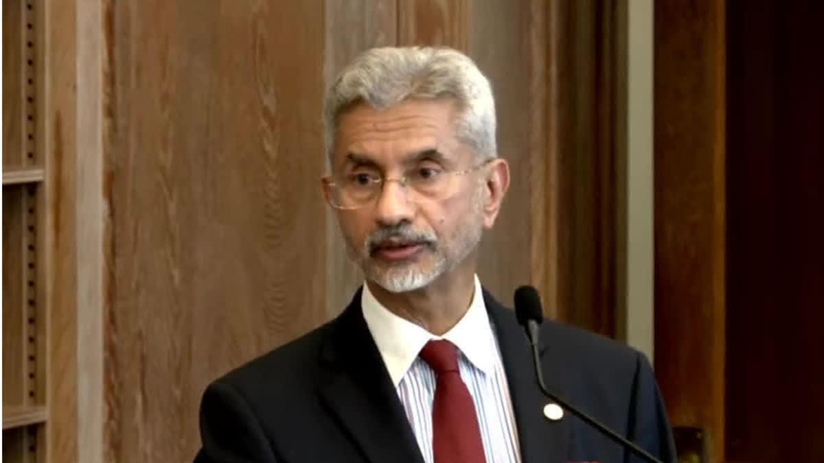 File photo: External Affairs Minister S Jaishankar (Source ETV Bharat)