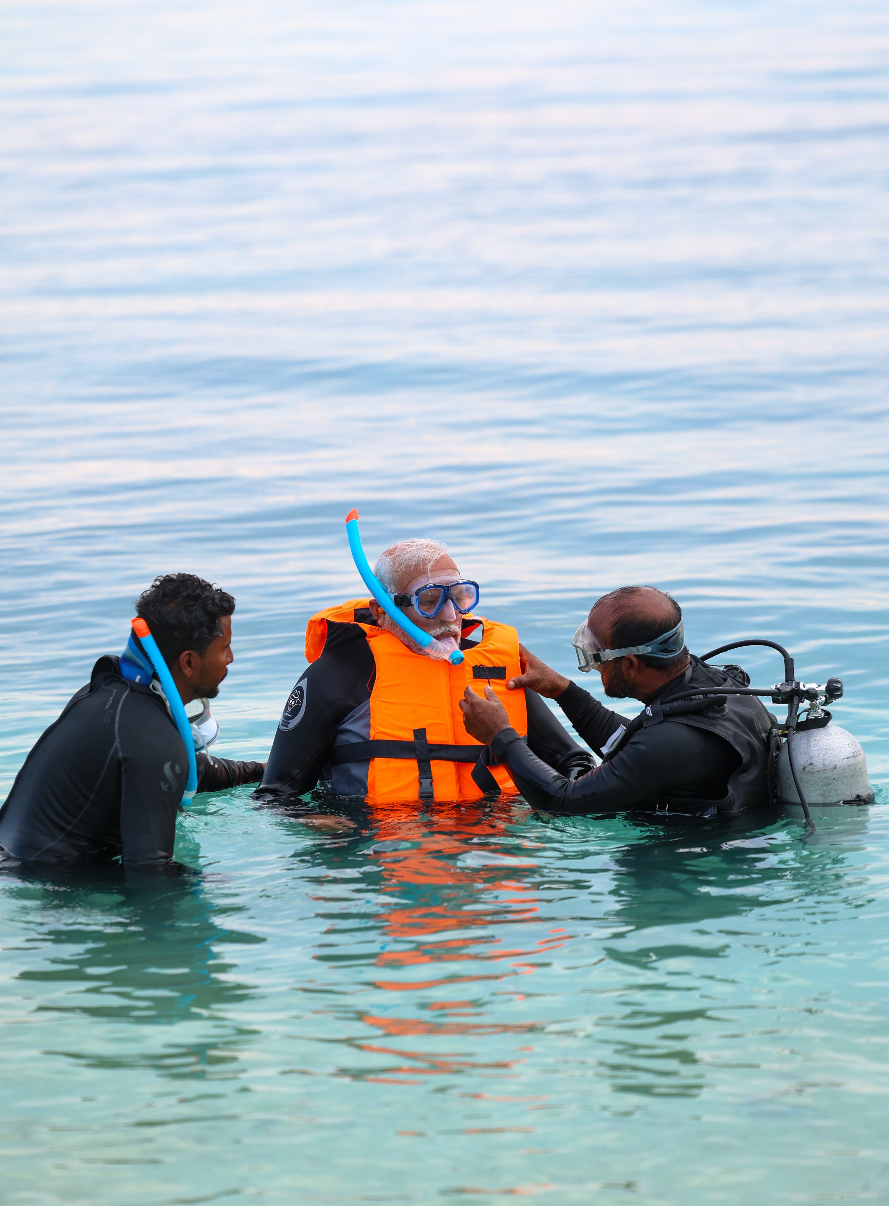 PM Modi on Lakshadweep visit