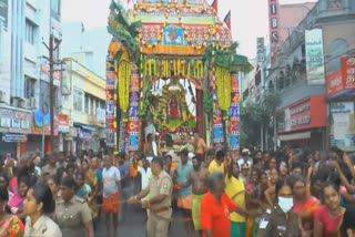 Ashtami Chapparam Festival at Madurai Meenakshi Amman Temple