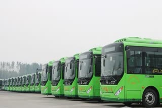 Electric Bus Haryana Roadways