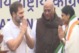 YS Sharmila Join Congress