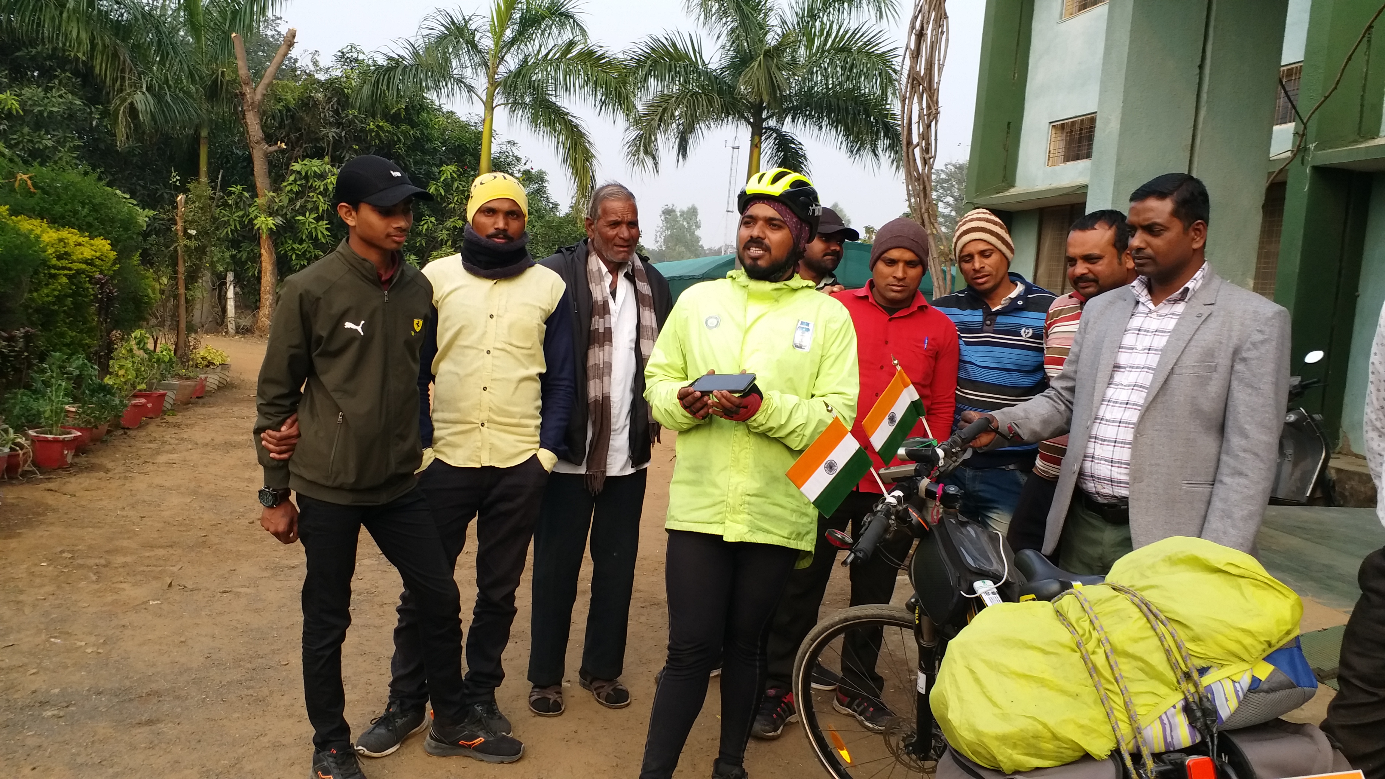 Bicycle Man of India Neeraj Prajapati