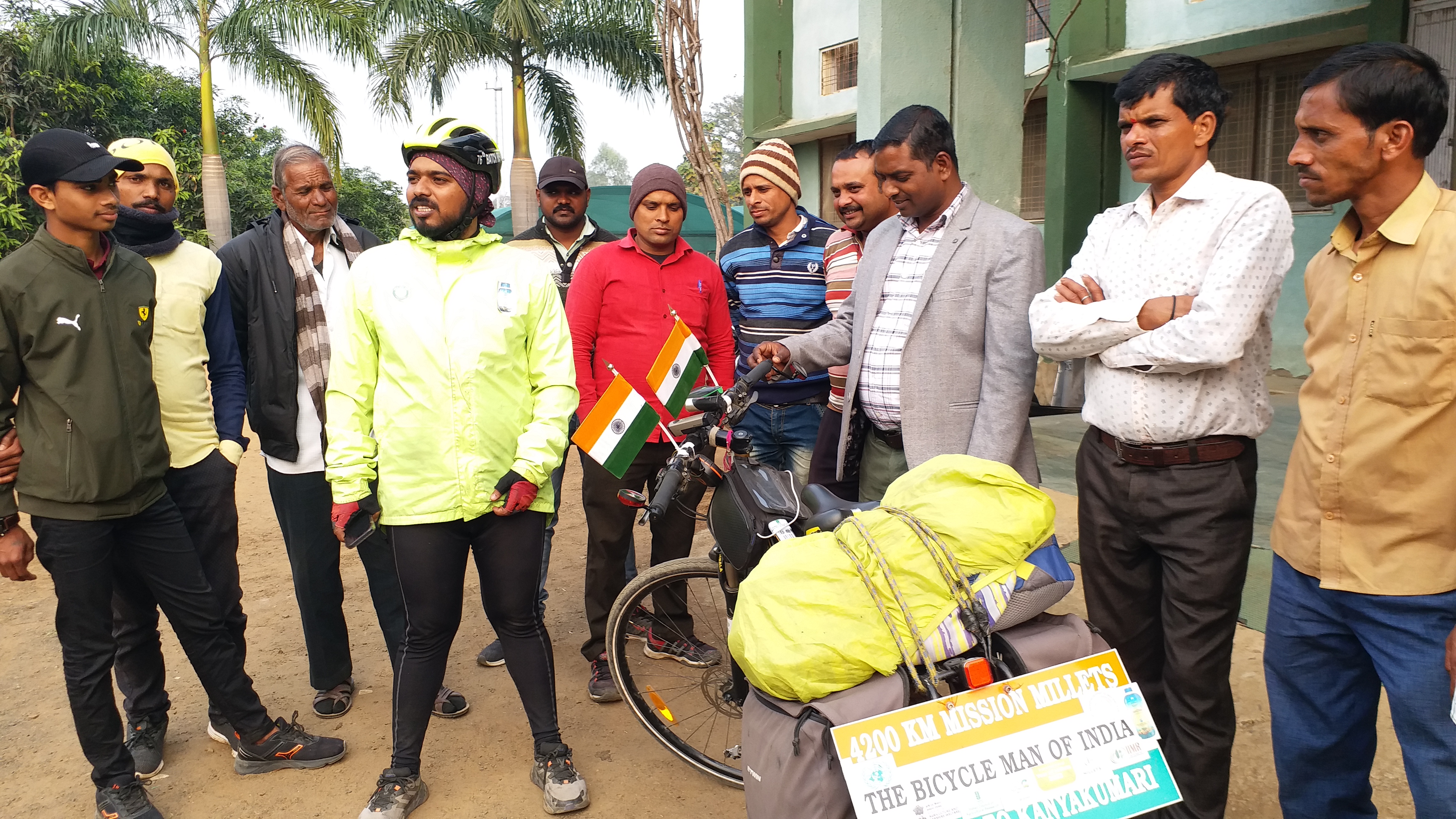 Bicycle Man of India Neeraj Prajapati