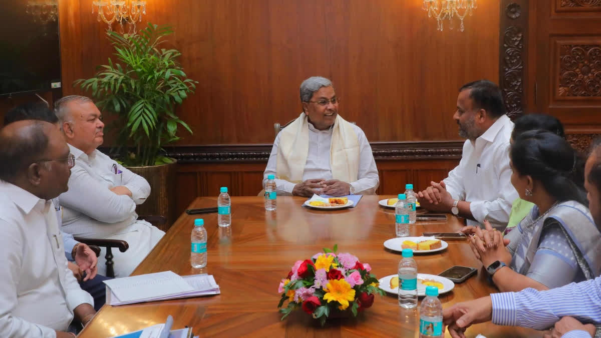 Andhra Pradesh Delegation Meets K'taka CM Siddaramaiah, Explores 'Shakti Yojana' For Women's Free Travel"