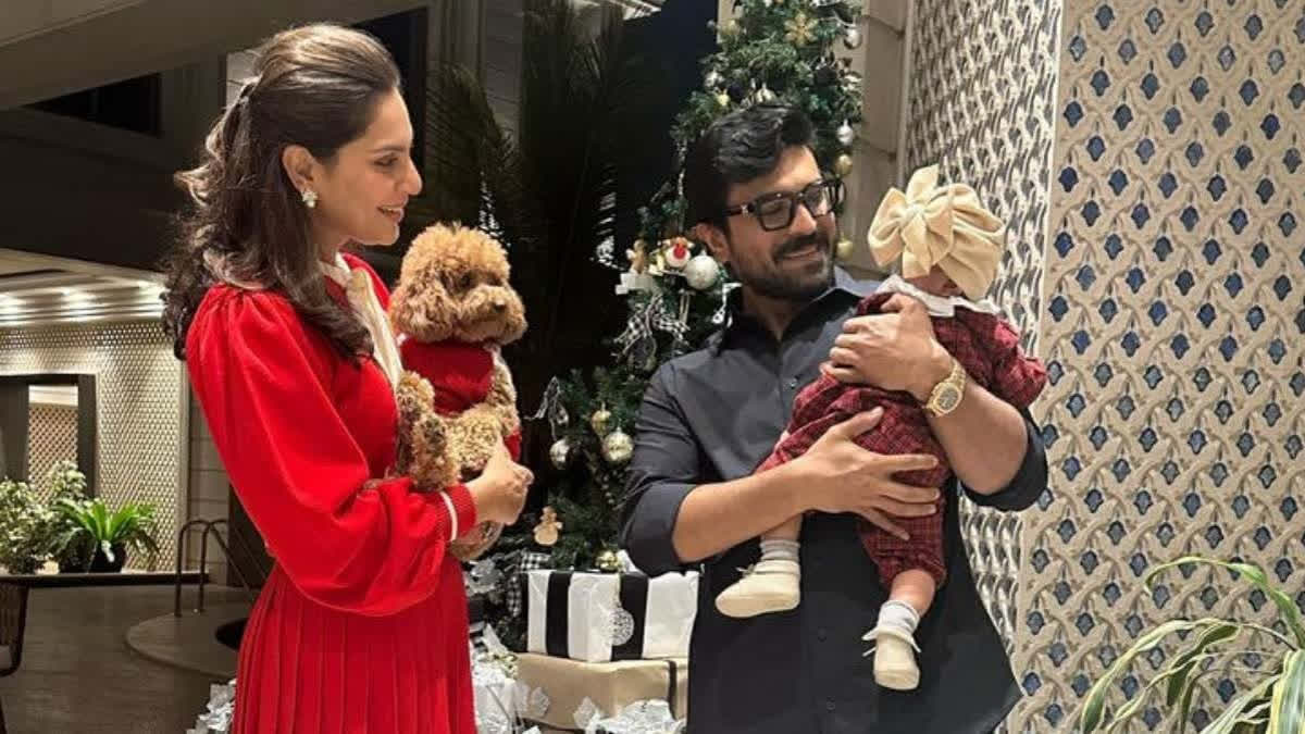 Ram Charan Gets Priceless Reaction From Daughter Klin Kaara Who Watched Him On-Screen For The First Time