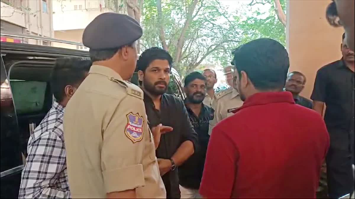 Actor Allu Arjun Attend Nampally Court