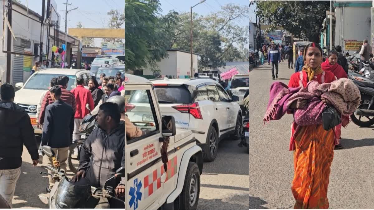 Chaos at inauguration program at Sheikh Bhikhari Medical College Hospital in Hazaribag