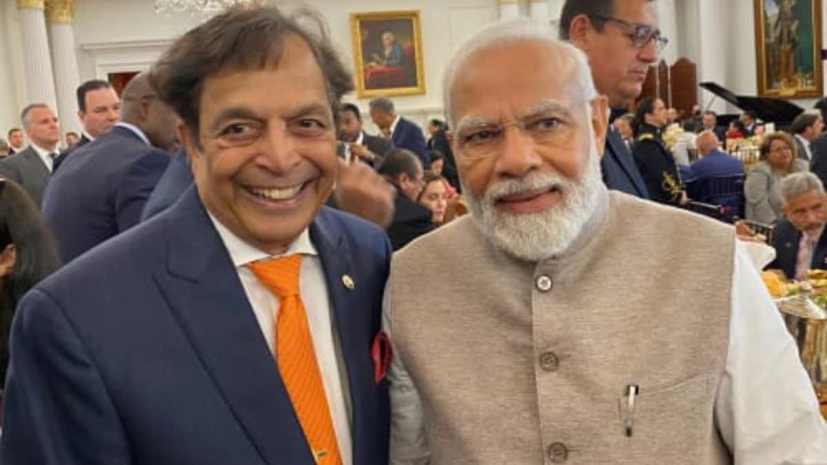 Dr. Sampath Kumar with PM Modi