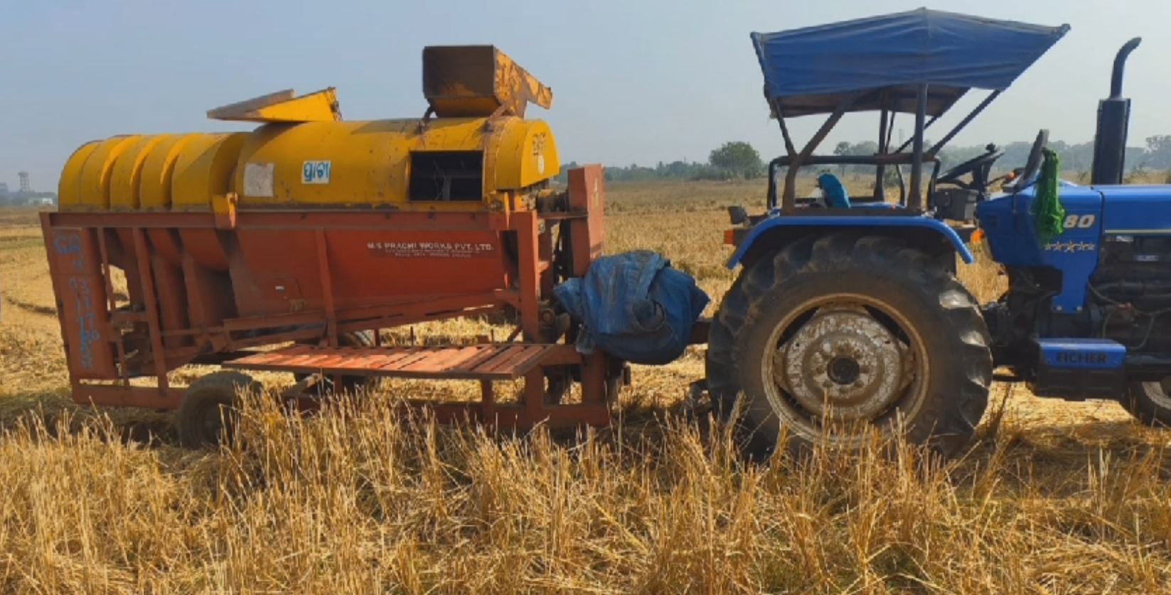 tractor accident in Jajpur