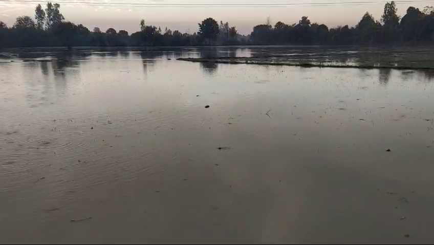 OVERFLOWING OF UBDC CANAL