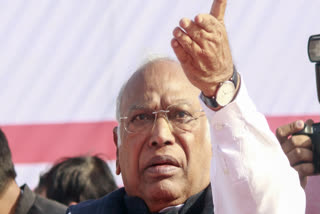 Congress president Mallikarjun Kharge