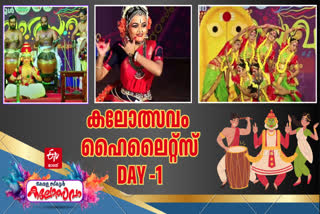 KERALA SCHOOL KALOLSAVAM 2025  സ്‌കൂള്‍ കലോത്സവം ഒന്നാം ദിവസം  സംസ്ഥാന സ്‌കൂള്‍ കലോത്സവം  KALOLSAVAM PERFORMANCE  KALOLSAVAM 2025