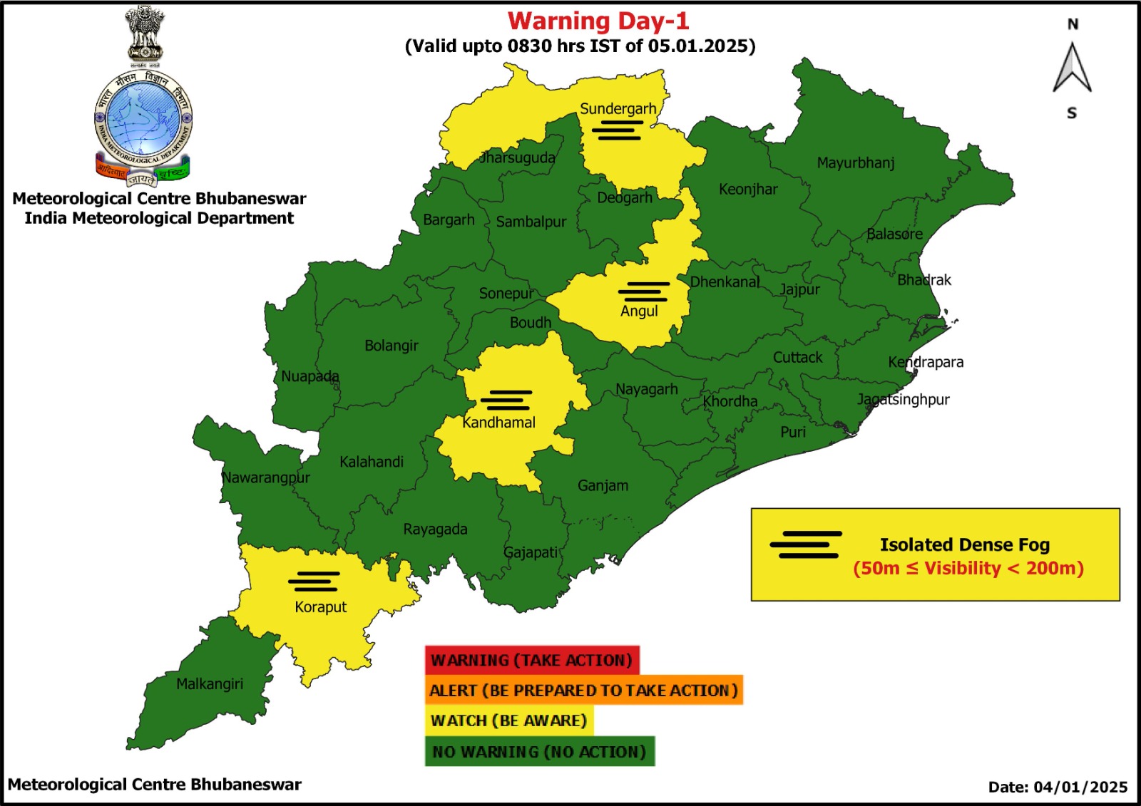 Odisha weather forecast