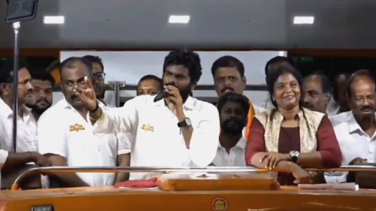 Annamalai alleges that there is an opposite reign run Anna policies in Tamil Nadu