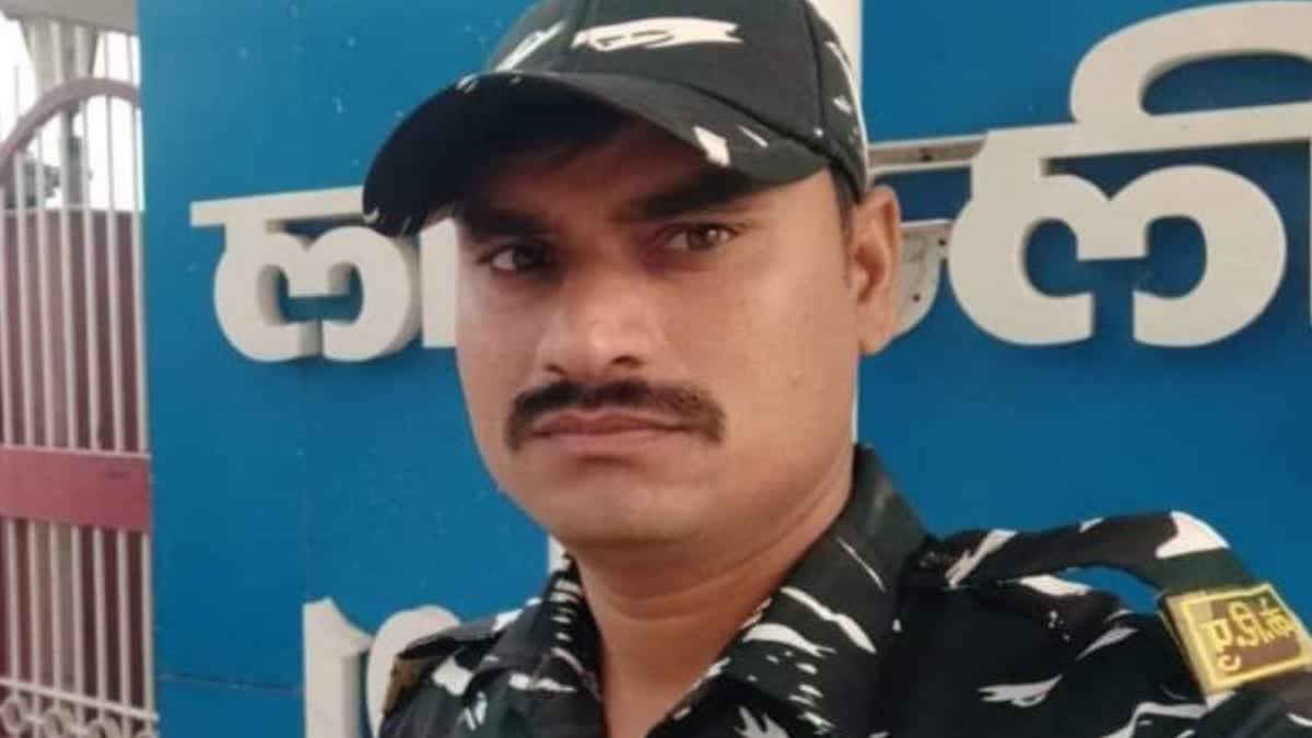 CRPF jawan died of heart attack