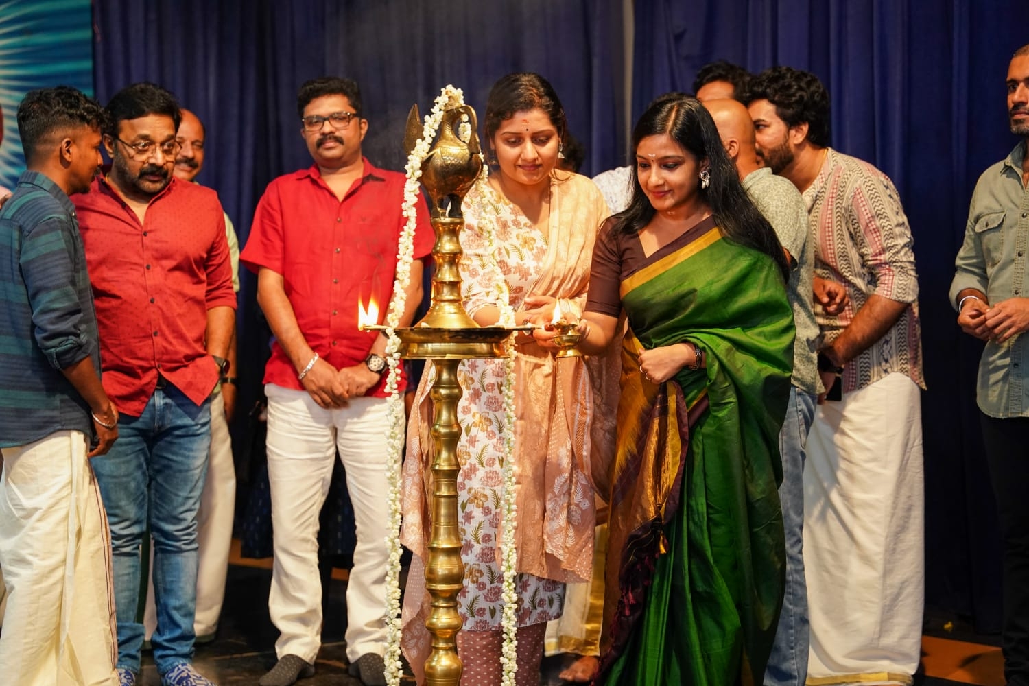 Sanjith Chandrasenan new movie  Sanjith Chandrasenan movie pooja  malayalam upcoming movie  സഞ്ജിത്ത് ചന്ദ്രസേനൻ സിനിമ  സിനിമ പൂജ സ്വിച്ച് ഓൺ കർമം