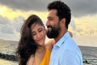 Vicky Kaushal with wife Katrina Kaif