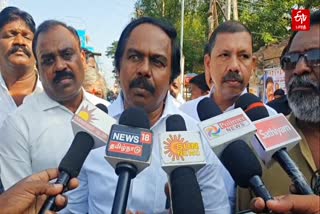 Minister T Mano Thangaraj press meet