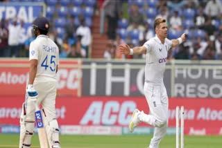 India's second wicket fell in the second innings, Rohit and Yashasvi became victims of Anderson