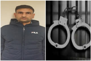 The arrested person has been identified as Satendra Siwal, son of Jaiveer Singh, a resident of Shahmahiuddinpur village in police station area of Hapur district.
