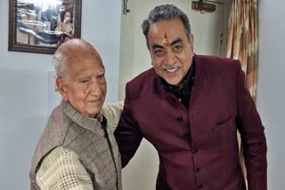 Sanjay Tandon Meet Shanta Kumar