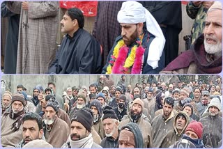 despite-snowfall-national-conference-organise-public-convention-in-pulwama