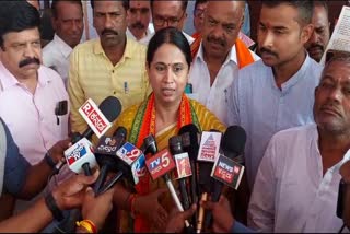 Minister Lakshmi Hebbalkar reaction on Lok Sabha Ticket for son