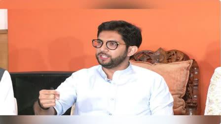 Shiv Sena (UBT) leader Aaditya Thackeray (ETV Bharat File Image)