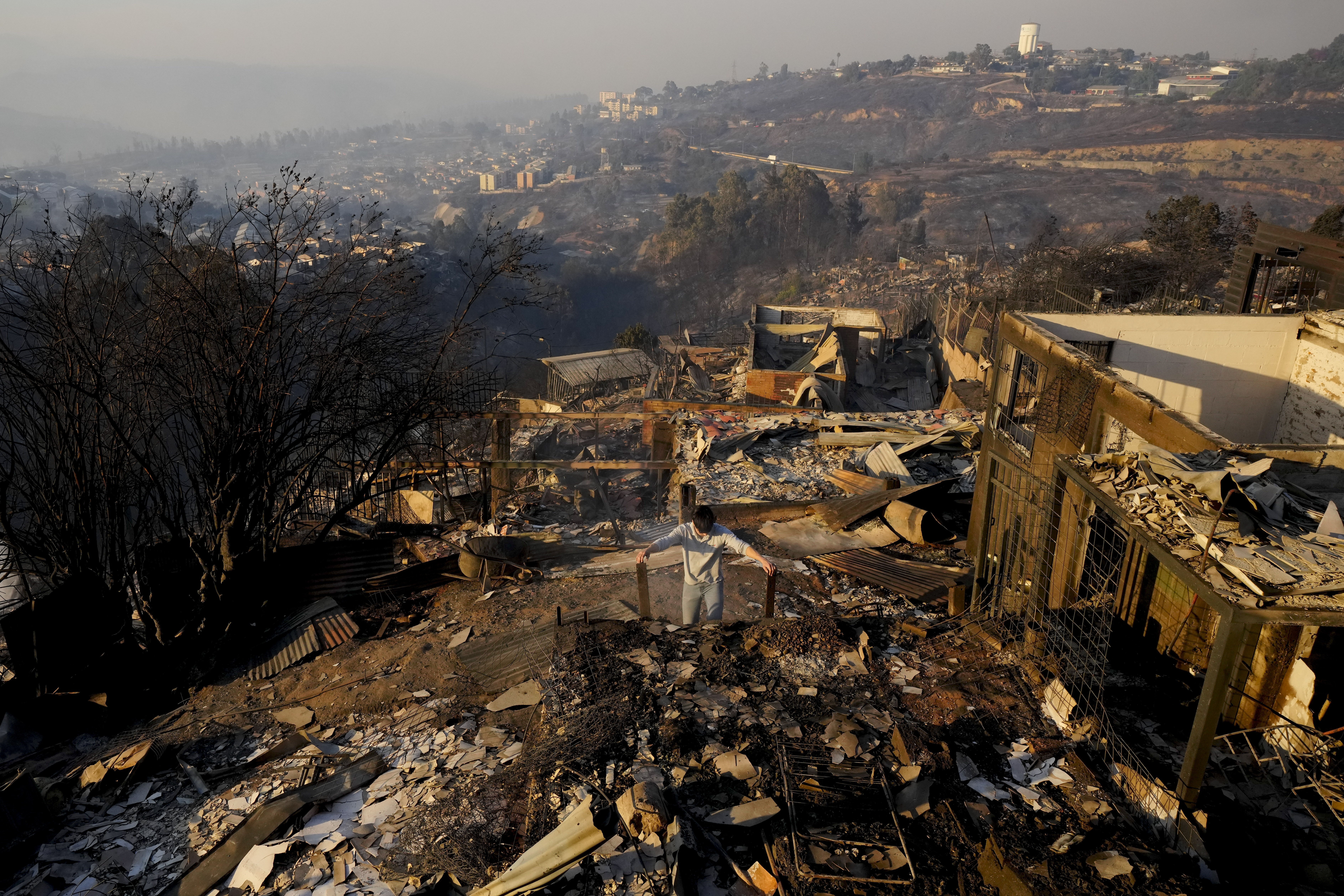 Chile Wildfire  ಚಿಲಿಯಲ್ಲಿ ಕಾಡ್ಗಿಚ್ಚು  Chile  ಚಿಲಿ