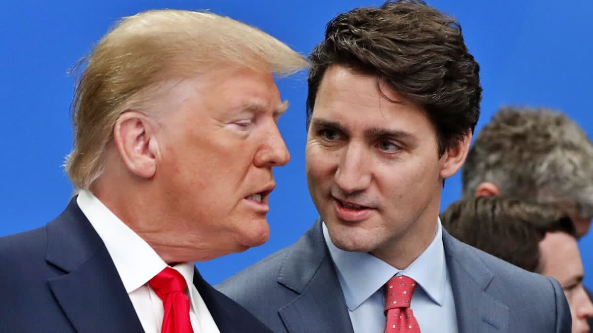 US TARIFFS BY TRUMP  CANADA AND AMERICA RELATION  DONALD TRUMP AND JUSTIN TRUDEAU  ഇന്ത്യ കാനഡ ബന്ധം