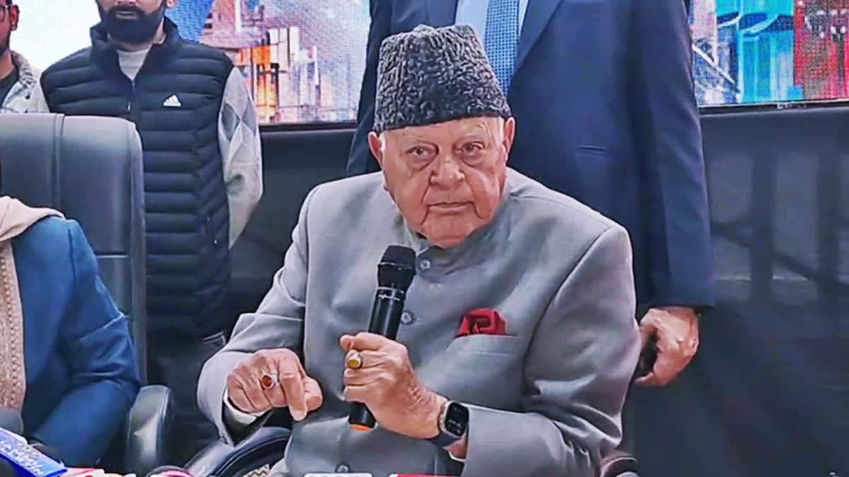 National Conference President, Farooq Abdullah