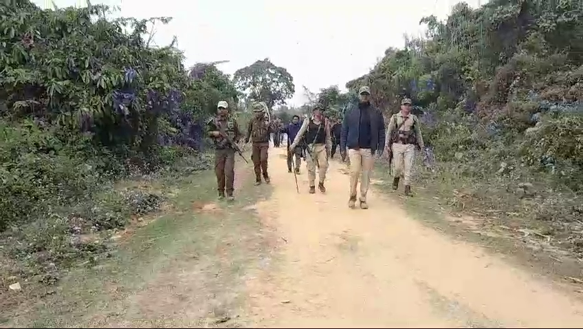 NAGA FIRING ON ASSAMESE LAND