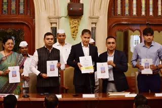 BMC Commissioner Bhushan Gagrani at the presentation of the Budget 2025-26 on Tuesday.