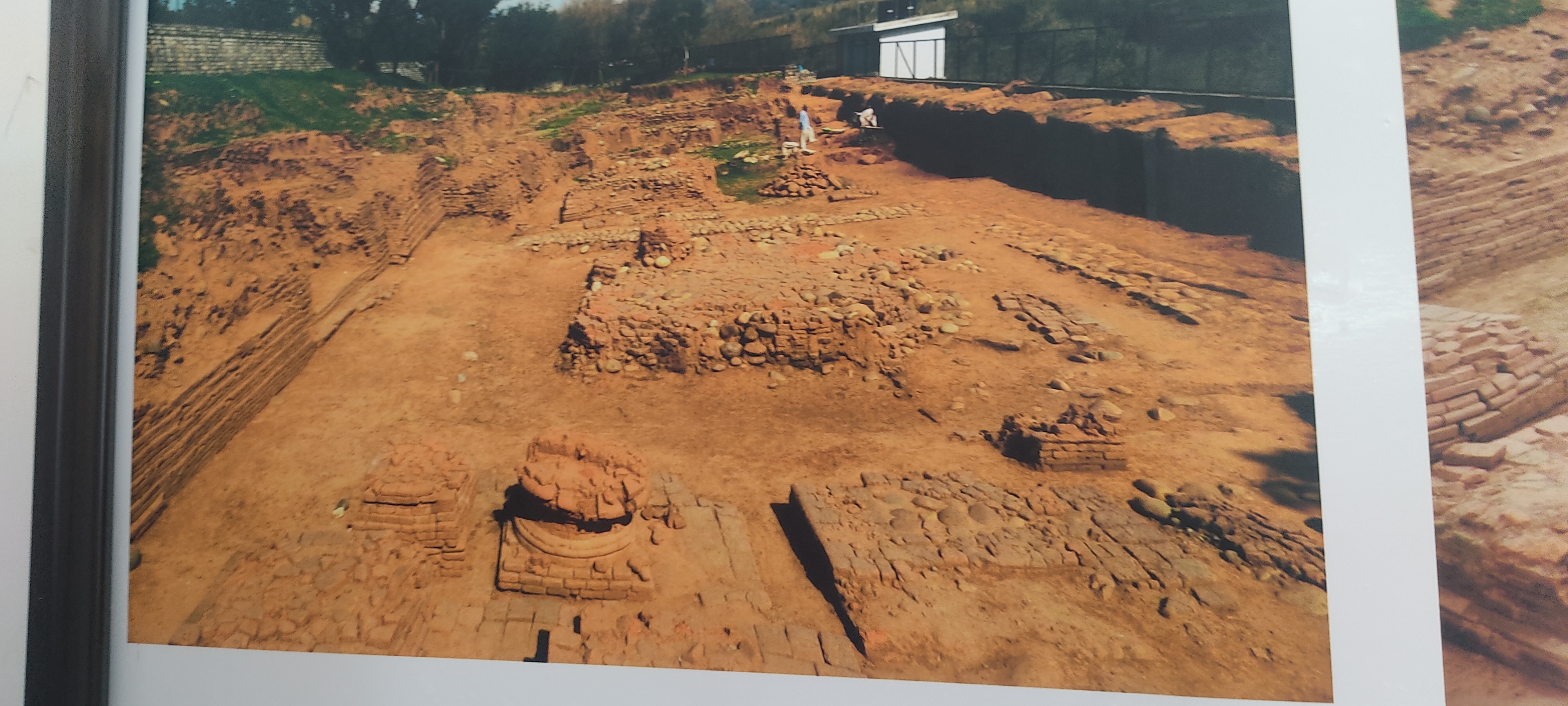 Artefacts on display at Ambaran Buddhist site in Jammu