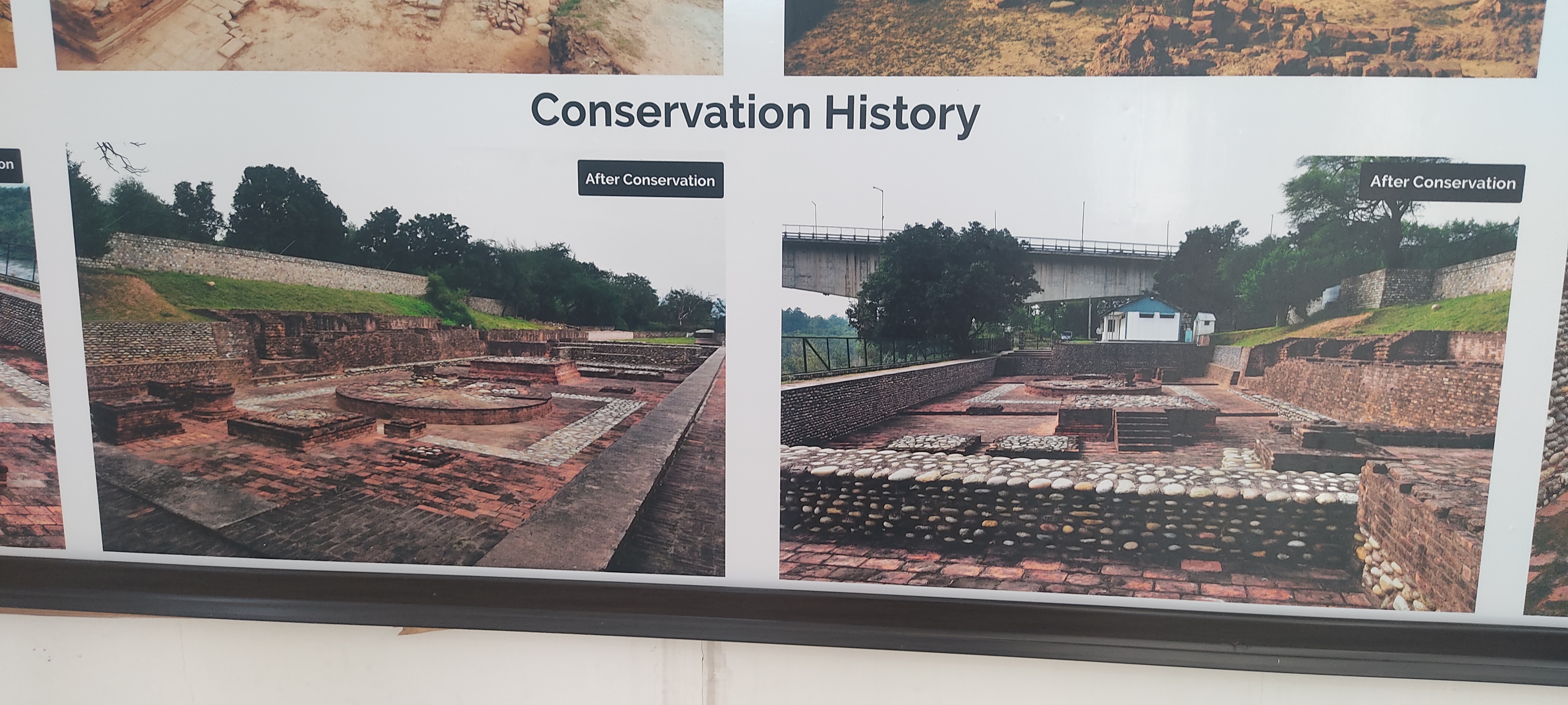 Artefacts on display at Ambaran Buddhist site in Jammu