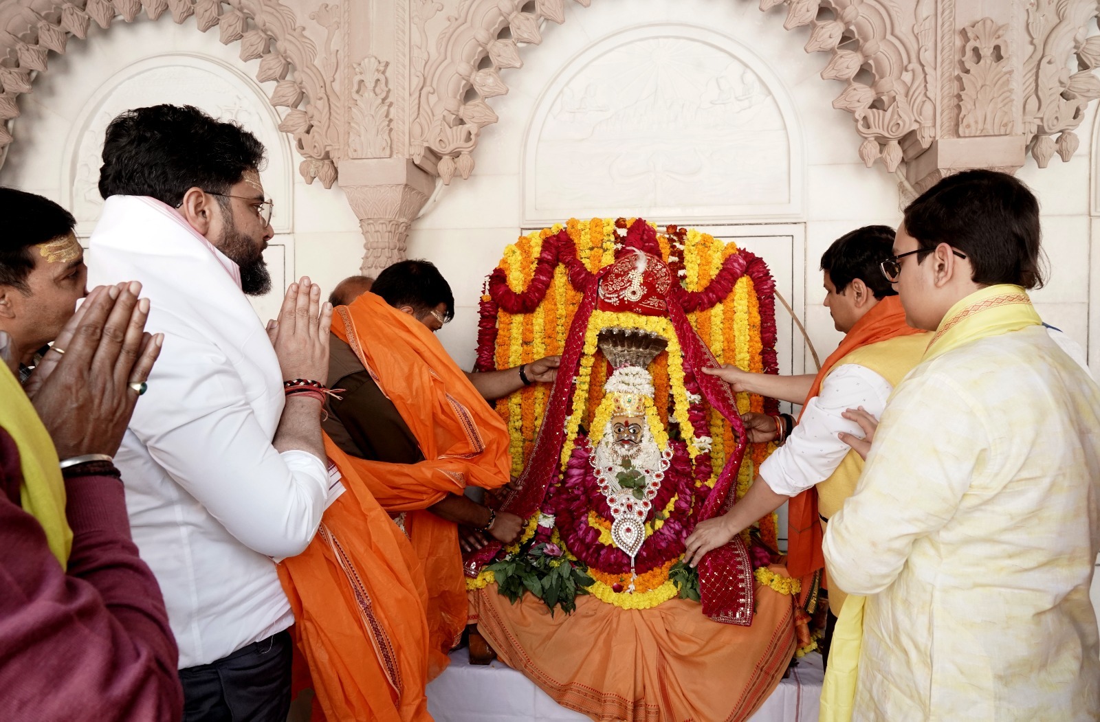 Kashi Vishwanath temple Wedding celebration Baba Tilak on Basant Panchami