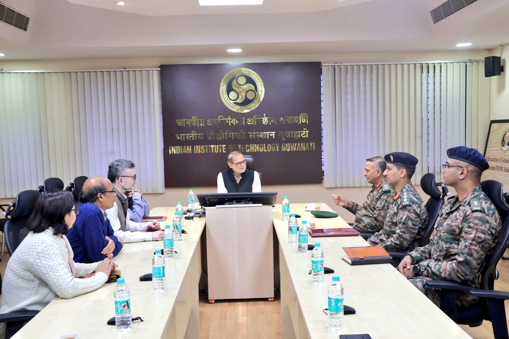 Indian Army IIT Guwahati Signed MoU