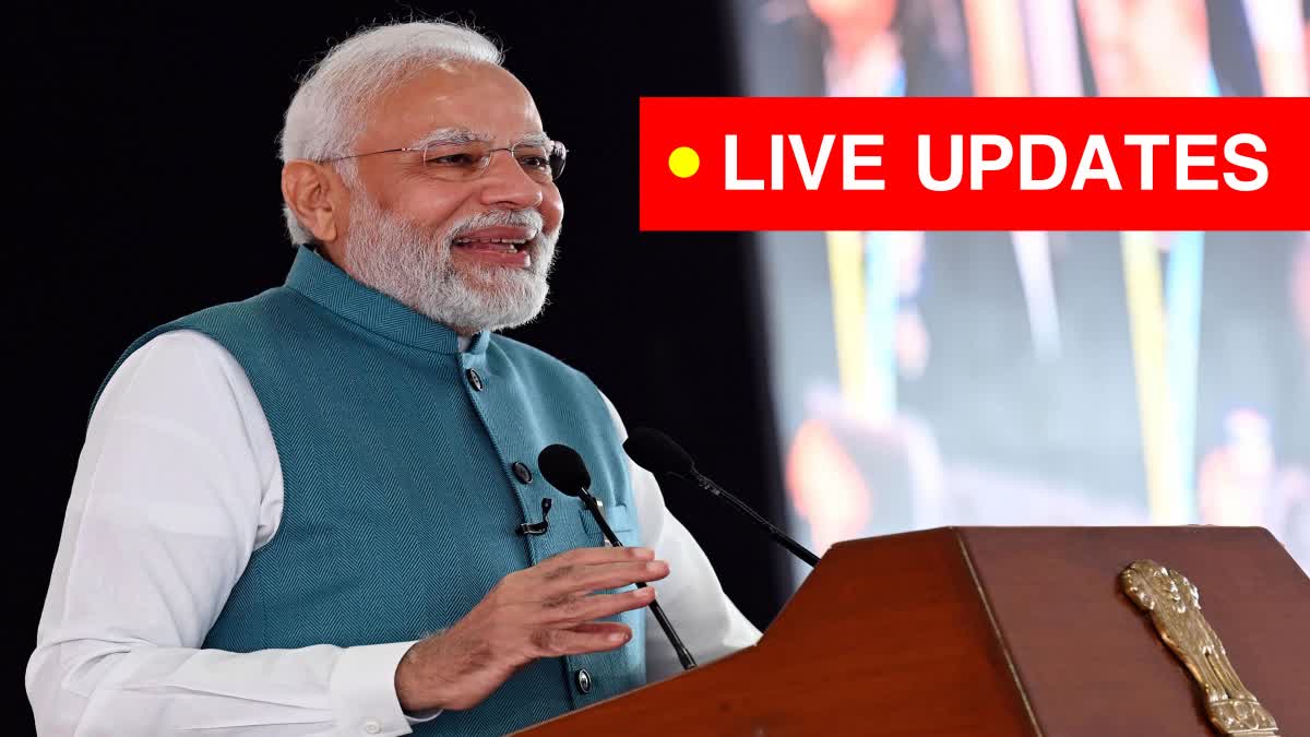 PM Modi Adilabad Tour Live Updates